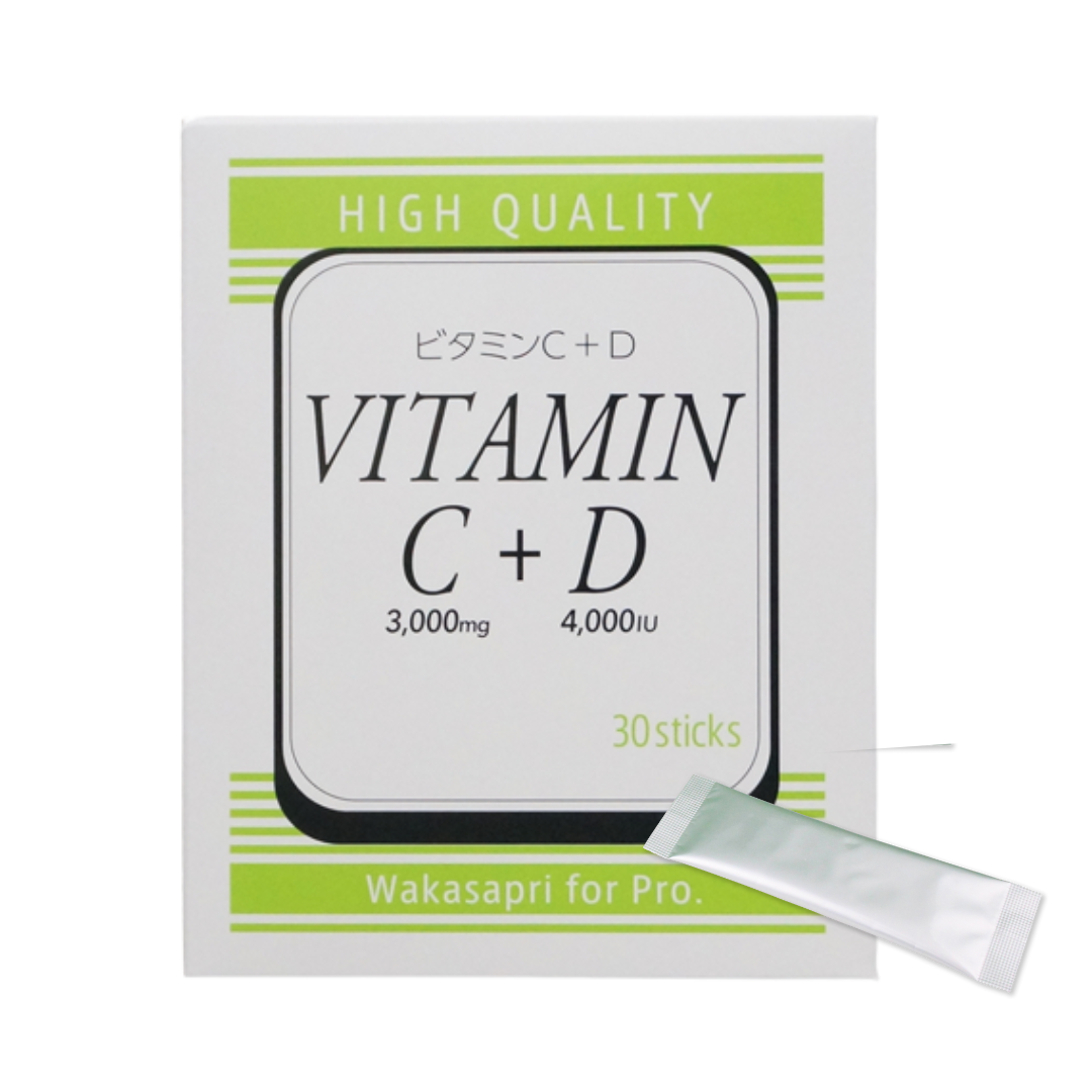 ビタミンC+ビタミンD -Wakasapri for Pro.