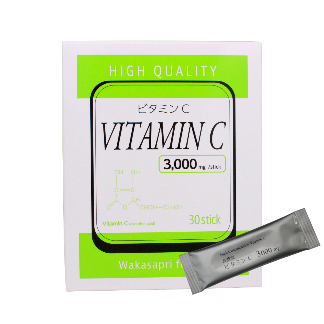 高濃度ビタミンC 3,000mg -Wakasapri for Pro.