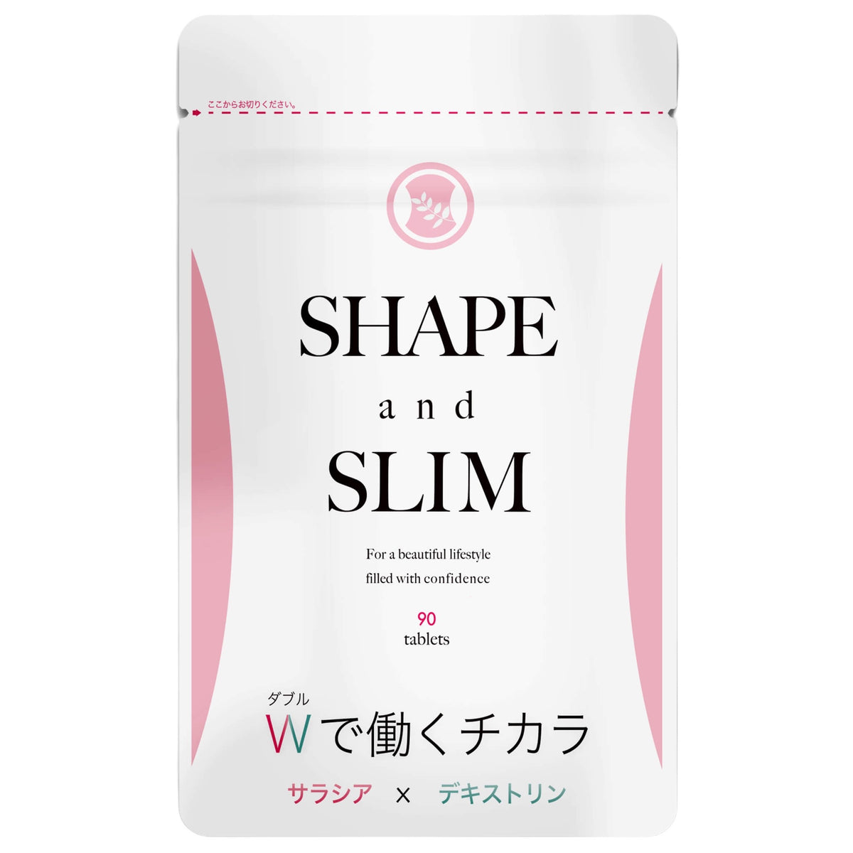 ダイエットサプリ SHAPE and SLIM 1ヶ月分（2袋）（SHAPE and 