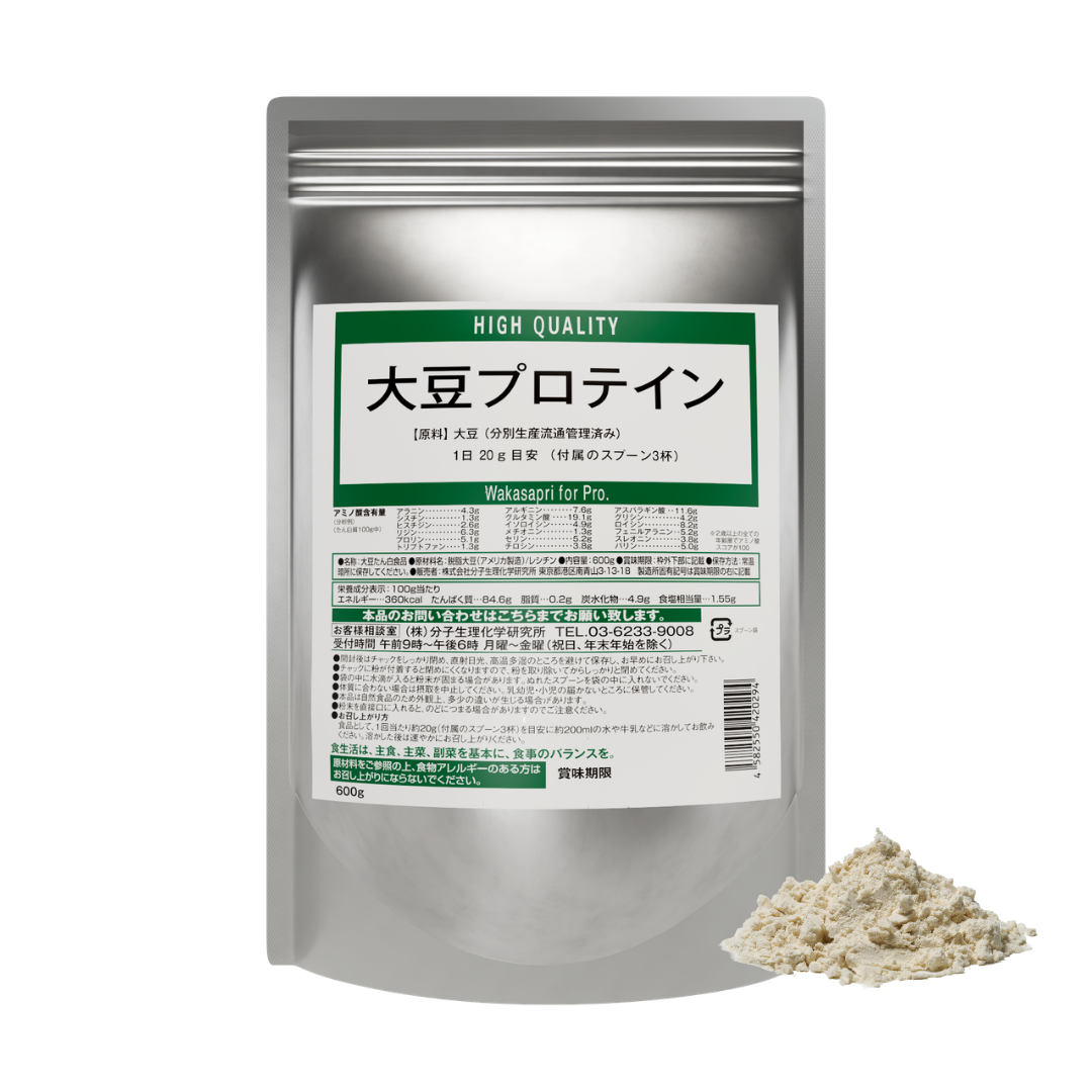 大豆プロテイン -Wakasapri for Pro.