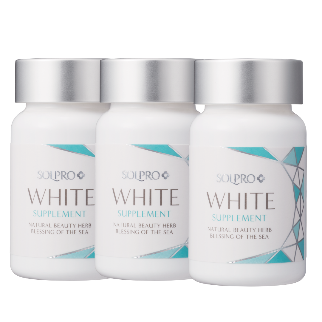 ソルプロプリュスホワイト3箱セット ソルプロプリュスホワイトサプリメント3個セット(SOLPRO /UVケア)