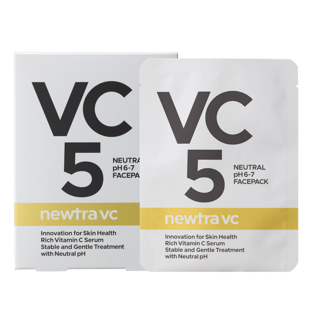 新品newtrac VC 5 シートマスク 36枚入り　9箱分 newtra vc5 フェイスマスク（newtra vc /フェイスマスク・パック）